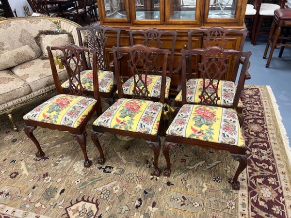 Set of 6 Ebert Chippendale Chairs