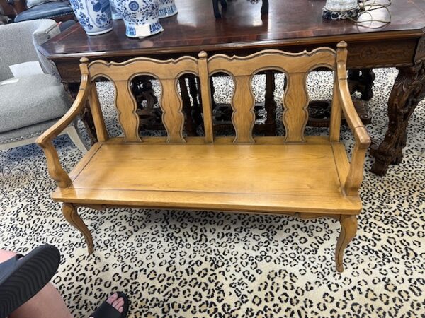 Country French Oak Bench