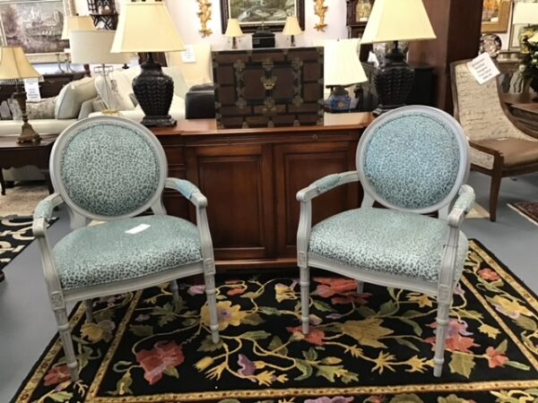 Pair of Leopard Chairs